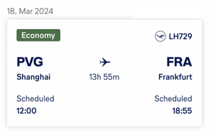 LH729 历时14小时